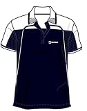  : Lotto Poloshirt Open Mesh W, Damen, dark navy/white
