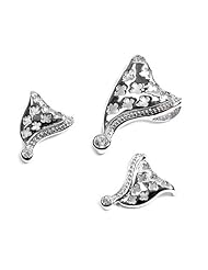 Sterling Silver Sets With Cubic Zirconia