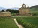 Romanesque Church of Eunate, Pilgrims Burial Place, Dating from 12th Century, Navarre Photographic Poster Print by Ken Gillham, 16x12