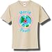 Organic Cotton World Peace Women's Short Sleeve T-Shirt