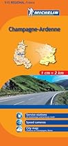 Michelin Map Champagne-Ardenne, France (Michelin Maps)