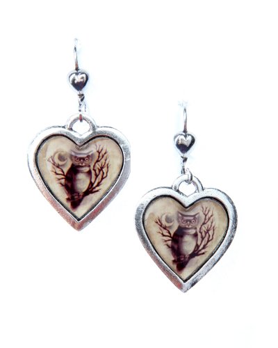 Classic Hardware Owl Earrings Designed By Hannah Aitchison