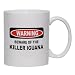 BEWARE OF THE KILLER IGUANA Mug for Coffee / Hot Beverage (choice of sizes and colors)