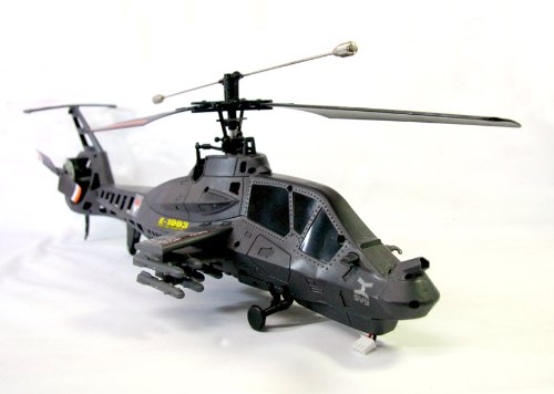 ジャイロスコープ搭載！長さ50cm★4ch米軍武装偵察ヘリコプターラジコン「RAH-66コマンチ」