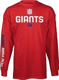 New York Giants Red 2007 Sideline Wingman Long Sleeve T-Shirt