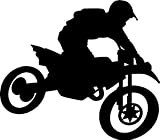 Motocross Racer Vinyl Wall Art Decal