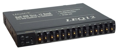 Legacy LEQ12A 12 Band PreAmp Car Audio Equalizer