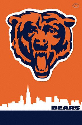 Chicago Bears Logo Poster 3775