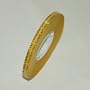 JVCC ATG-7502 ATG Tape (Acid Neutral): 1/4 in. x 36 yds. (Clear Adhesive on Gold Liner)