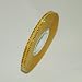 JVCC ATG-7502 ATG Tape (Acid Neutral): 1/4 in. x 36 yds. (Clear Adhesive on Gold Liner)