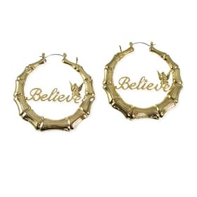 Click here to buy Disney Couture Tinkerbell Believe Earrings by Disney.