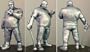 Hasslefree Miniatures: Adventurers (28mm) - Tony, chubby zombie hunter w/ golf club & cell phone
