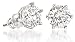 Cubic Zirconia Stud Earrings. 1 Carat Total Weight. High Quality