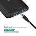 Portable Charger，Power Bank，10000mAh Portable Charger Fast Charging,Dual USB Port External Battery Charger for iPhone, iPad, Samsung Galaxy, Smart Phone,tablet(black)