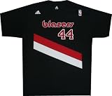 Drazen Petrovic Portland Trailblazers Black Throwback 1989 Shirt