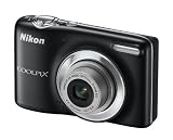 Produkt-Bild: Nikon Coolpix L25 Digitalkamera (10 Megapixel, 5-fach opt. Zoom, 7,5 cm (3 Zoll) Display, bildstabilisiert) schwarz
