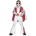 Elvis 50's Rock Star Kids Fancy Dress Costume Large Age 9-12
