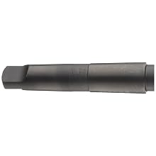 Union Butterfield T400 High Speed Steel Core Drill Bit, Black Oxide Finish, Morse Taper Shank, Spiral Flute, 118 Degree Point Angle, 29/32"