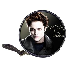Classic 20 CD DVD Bluray Wallet Case of Twilight Edward Cullen Looking Serious