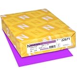 Neenah Astrobrights Premium Color Paper, 24 lb, 8.5 x 11 Inches, 500 Sheets, Planetary Purple