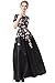 Joy EnvyLand Women Lace A Line Tunic Full Length Maxi Evening Prom Party Dress