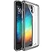 Redmi Note 2 Case, Ringke [Fusion] Crystal Clear PC Back TPU Bumper w/ Screen Protector [Drop Protection/Shock Absorption Technology][Attached Dust Cap] For Xiaomi Redmi Note 2 - Smoke Black