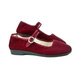 Produkt-Bild: Samt-Ballerina CHINA FLAT bordeaux