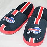 IMAGE OF Buffalo Bills NFL Team Stripe Slide Slippers - M