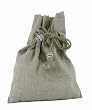Homespun Linen lavender sachet natural lavender - refillable Homespun Linen lavender sachet natural lavender - refillable