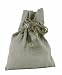 Homespun Linen lavender sachet natural lavender - refillable