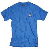 STAR TREK SCIENCE UNIFORM YOUTH CAROLINA BLUE S/S TEE