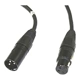 Anchor Audio EX-50M Microphone Cable 3-Pin XLR Connectors Ideal for PortaCom Intercom System