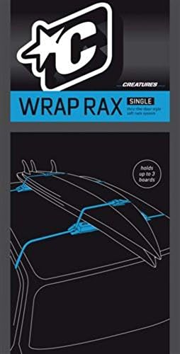 Creatures Unisex Wrap Rax Black Single
