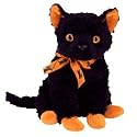Ty Beanie Babies Fraidy the Black Halloween Cat