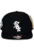 MLB Men's Chicago White Sox Blockhead Snapback Cap (Black, Adjustable)