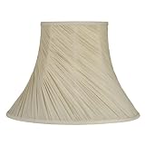 Laura Ashley SFW613 Classic 13-Inch Bell Shade, Cream