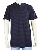 Quicksilver Men's Ledley 1/4 Button Striped Black Casual Shirt 108200-BLK