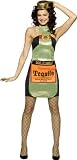 Women's Sexy Tequila Bottle Halloween Costume