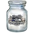 Seattle Seahawks Logo'd Candy Jar - NFL Football Fan Shop Sports Team Merchandise