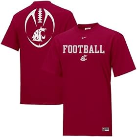 Nike Washington State Cougars Crimson Youth Team Issue T-shirt