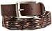 John Varvatos Mens Star USA Twist Lace Belt