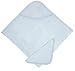 Kushies Hooded Towel and Washcloth, Blue Bubbles