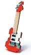 Nanoblock NBC_037 Electric Guitar (Red)