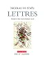 Nicolas de Sta�l : Lettres et dessins