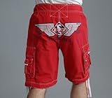 Refinery Boardie shorts [red]