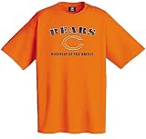 Chicago Bears Orange "Monsters Of The Midway" Fanatic Fan Short Sleeve Tee Shirt By VF Imagewear