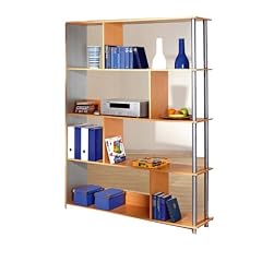 Links 50100310 MAZZINI Raumteiler Buche-Silber 140x30x190 cm