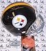 Terry Bradshaw Autographed Pittsburgh Steelers Authentic Full Size Throwback Football Helmet with