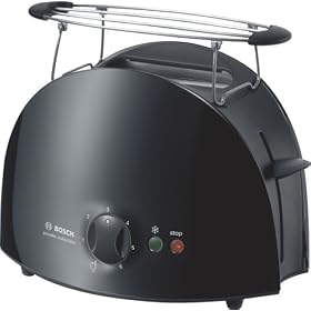 Bosch 2 slice Toaster Black