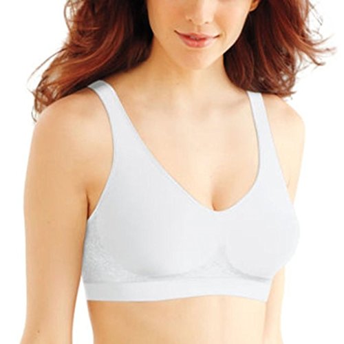 Bali Comfort Revolution 1 Foam Wirefree Bra White 34C, 34D,36B,36C